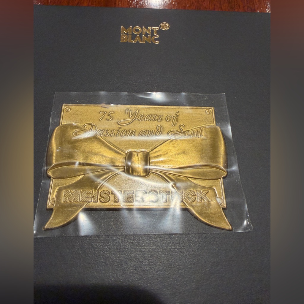 Montblanc Gold Meisterstck Rare Collectible Item